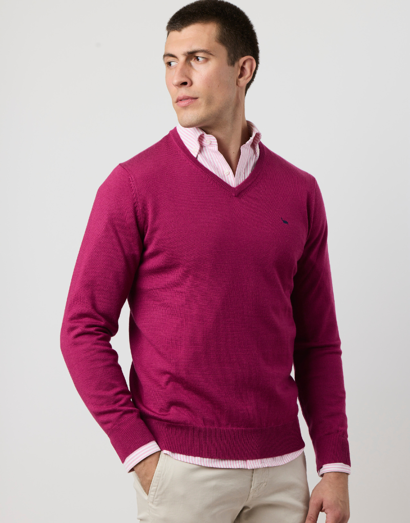 Jersey merino blend grosella