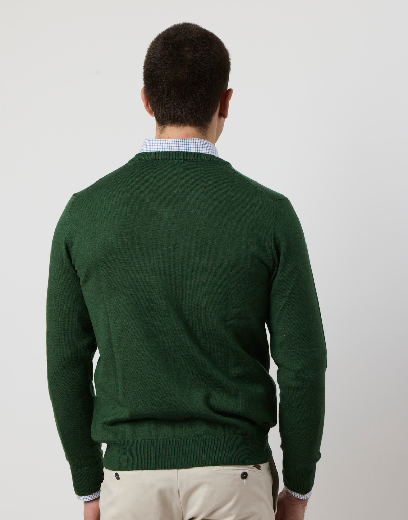 Jersey merino blend pico verde