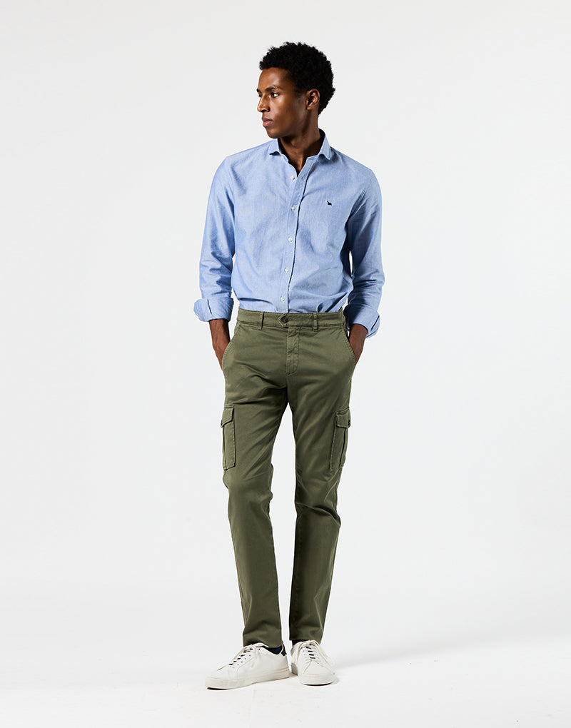 Pantalón new cargo verde