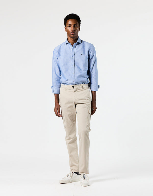 Pantalón new cargo piedra