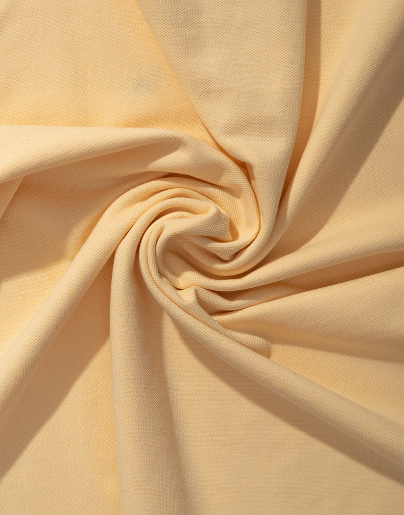 New polo cotton lavado amarillo