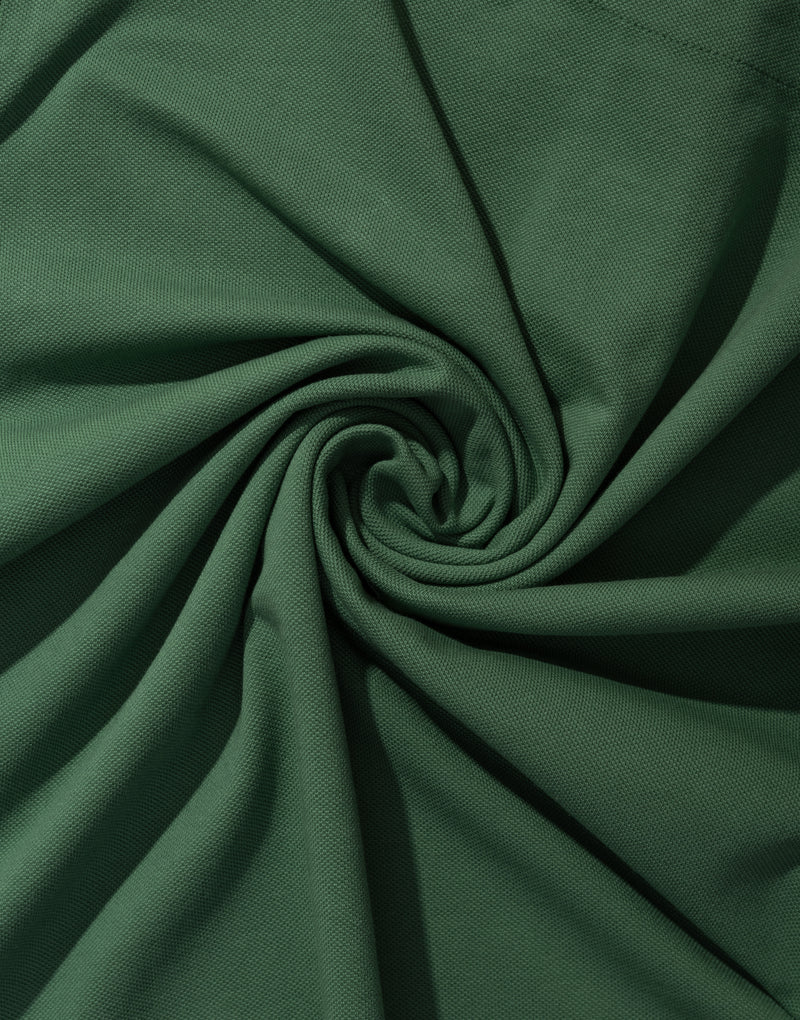 New polo cotton lavado verde