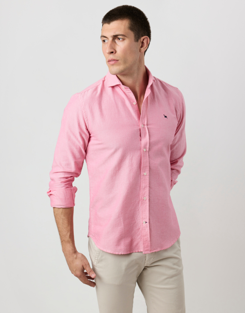 Camisa italia oxford lisa fresa