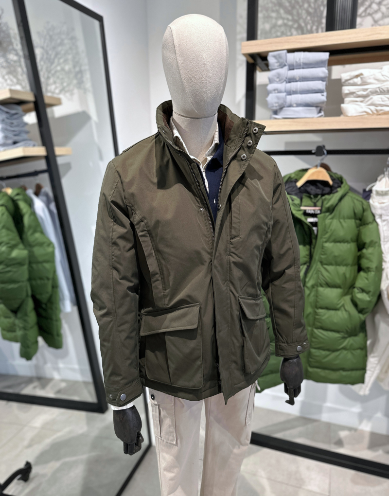 Parka Técnica Essential verde