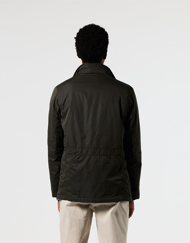 Parka acolchada field verde