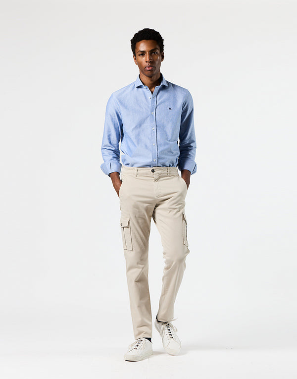 Pantalón new cargo piedra