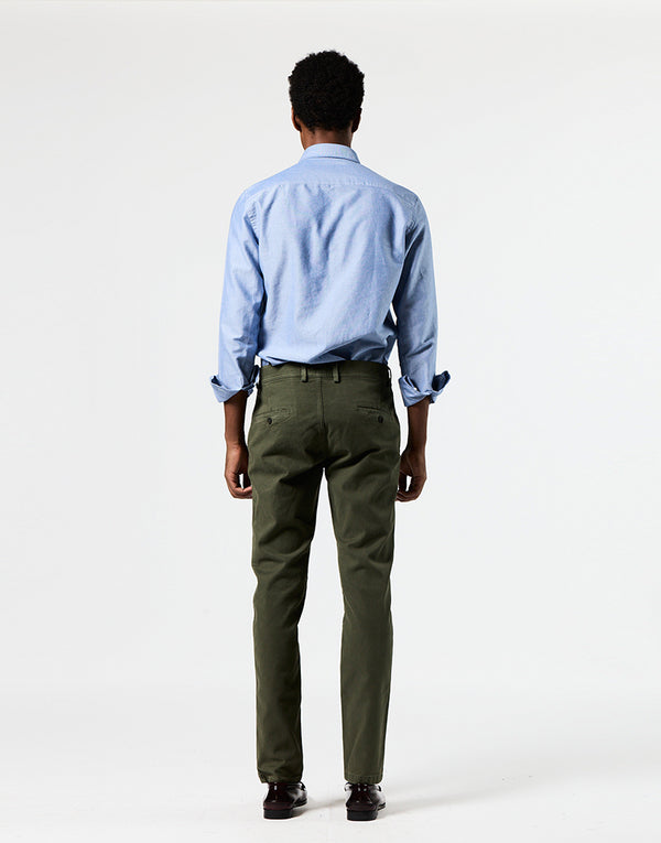 Pantalón sport estructura una pinza verde