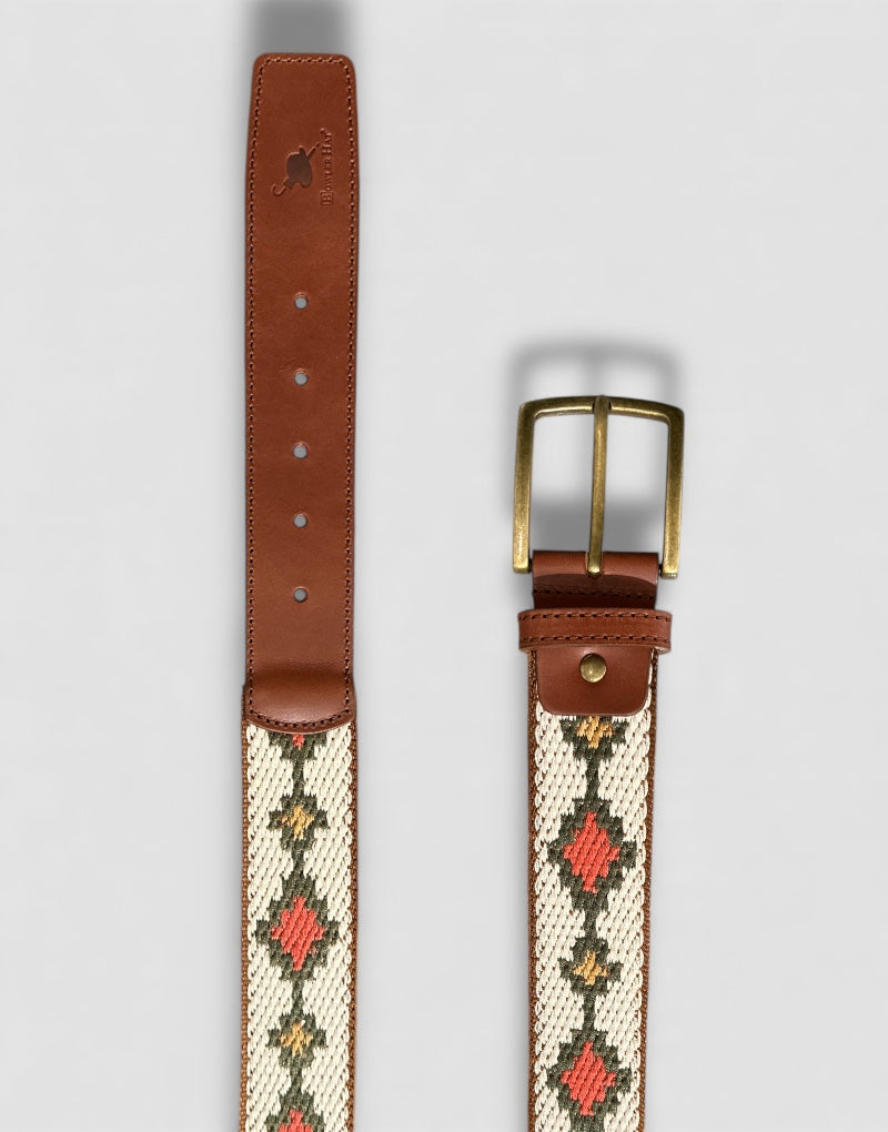 Cinturón argentino beige
