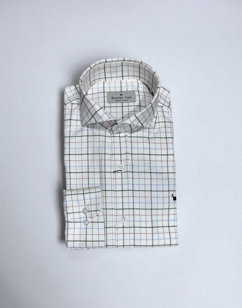 Camisa Italia cuadros harrys camel