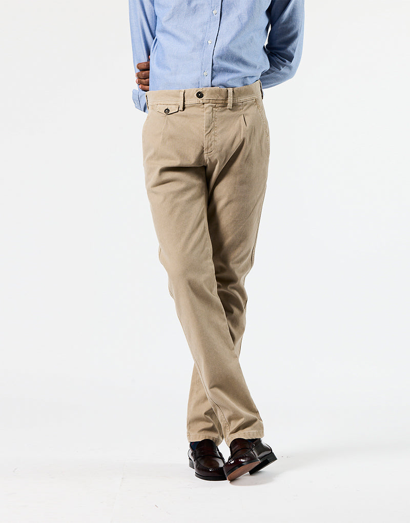 Pantalón sport estructura una pinza piedra