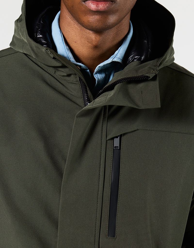 Chaqueta Softshell Aislante yuki khaki