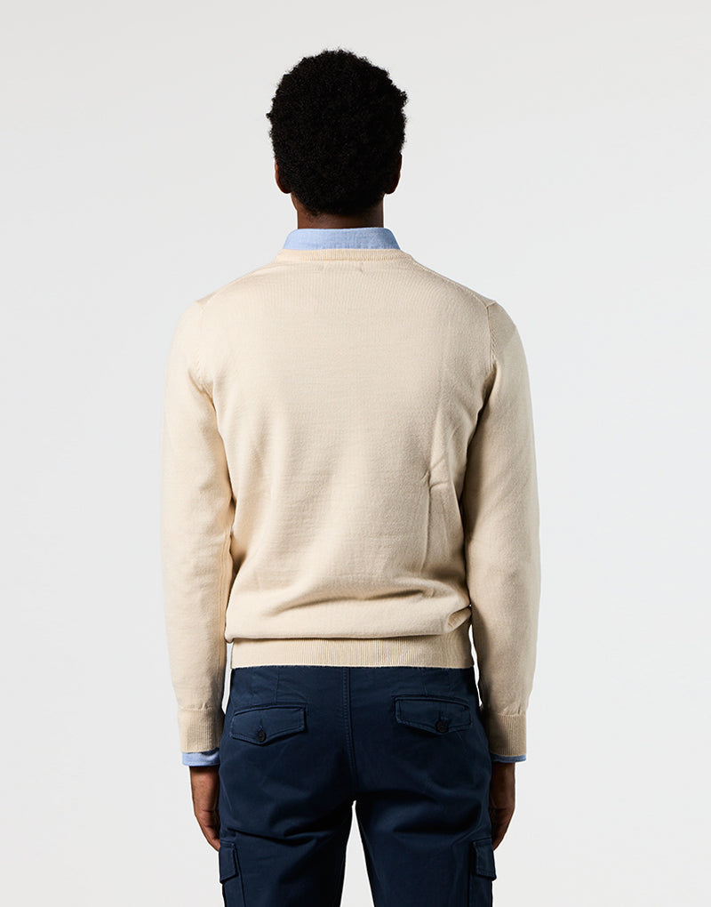 Jersey merino blend pico beige