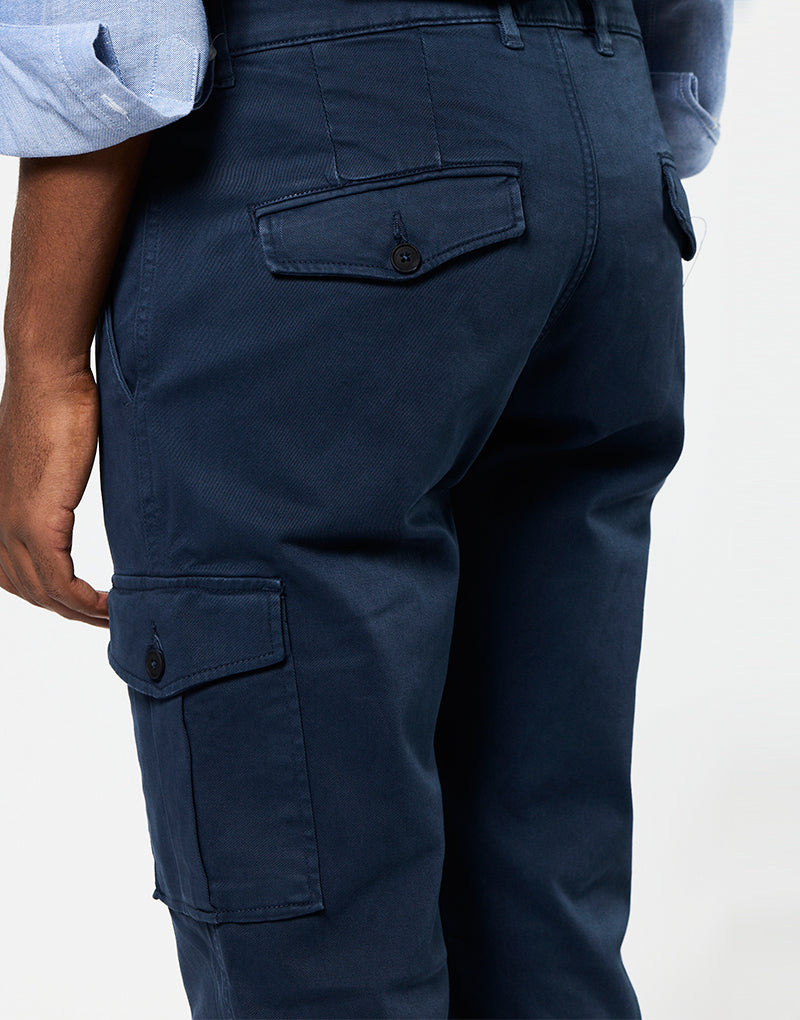 Pantalón new cargo azul marino