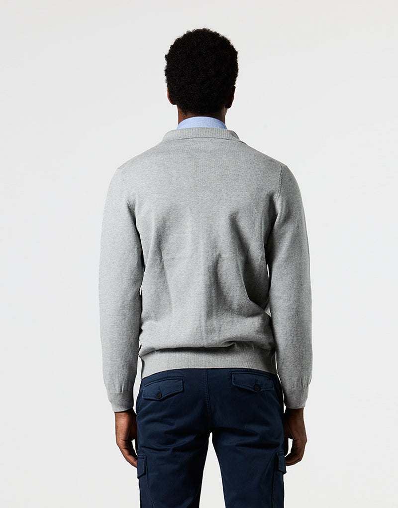 Sobrecamisa punto gris