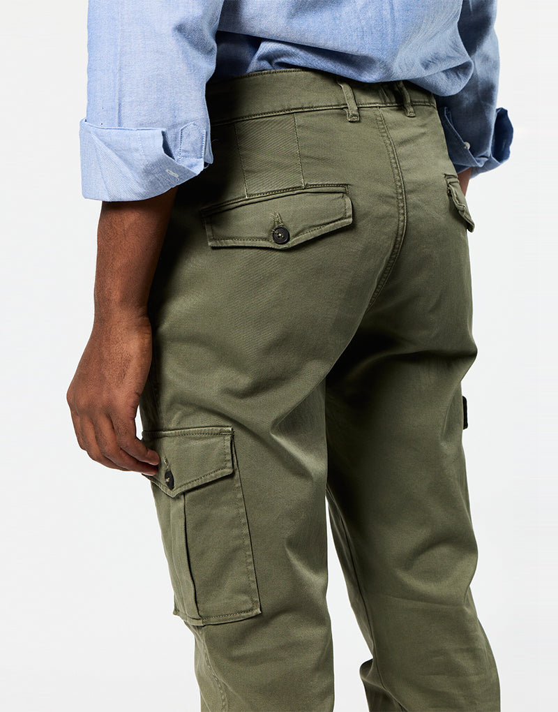 Pantalón new cargo verde