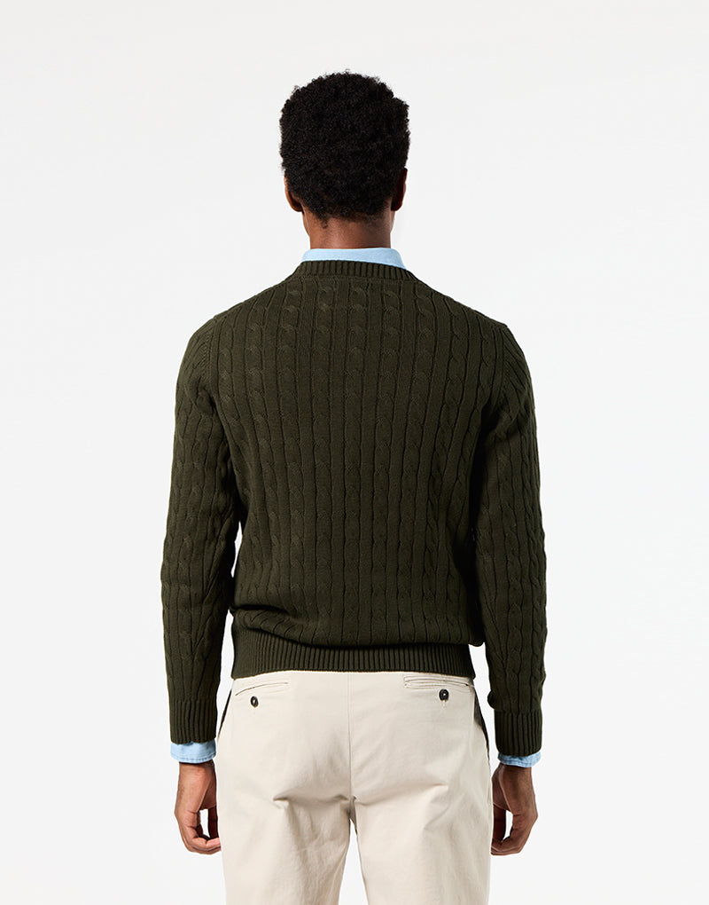 Jersey caja ochos khaki