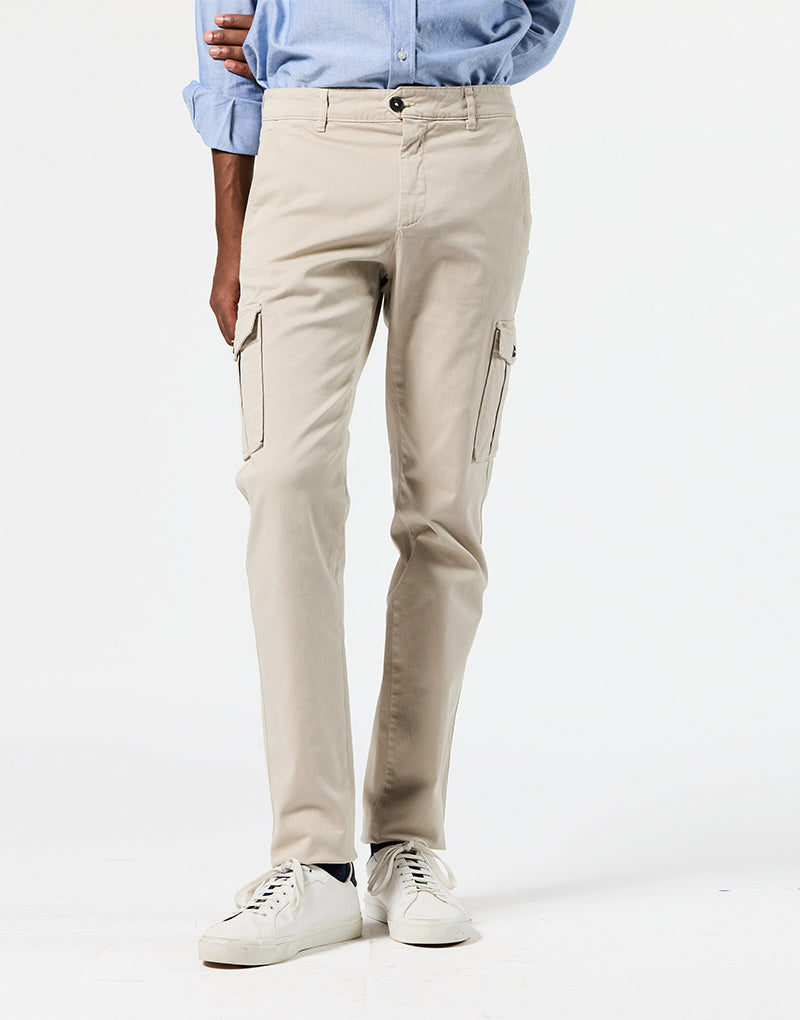 Pantalón new cargo piedra