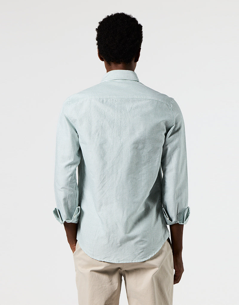 Camisa italia oxford raya verde