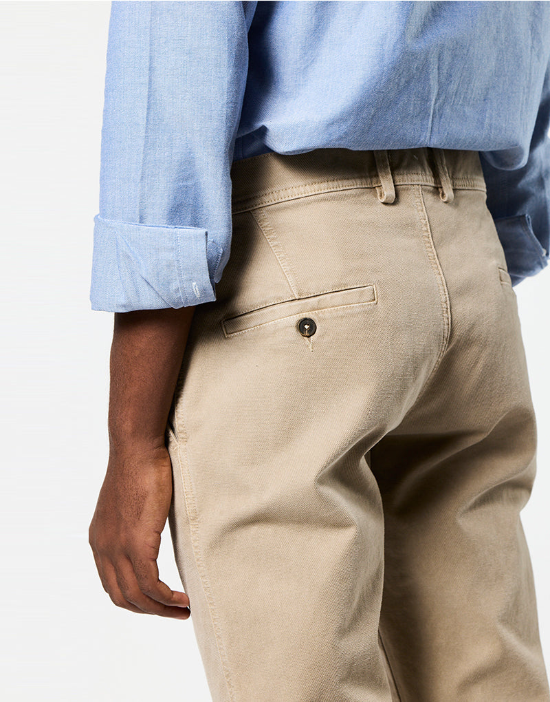 Pantalón sport estructura una pinza piedra
