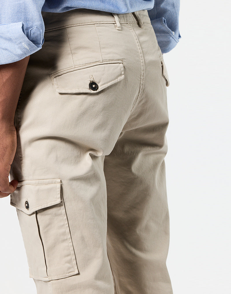 Pantalón new cargo piedra