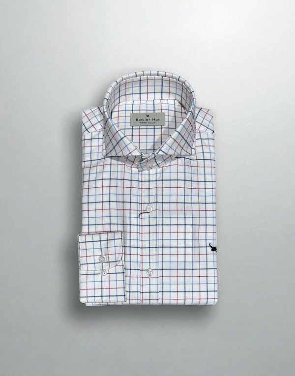 Camisa Italia cuadros harrys azules