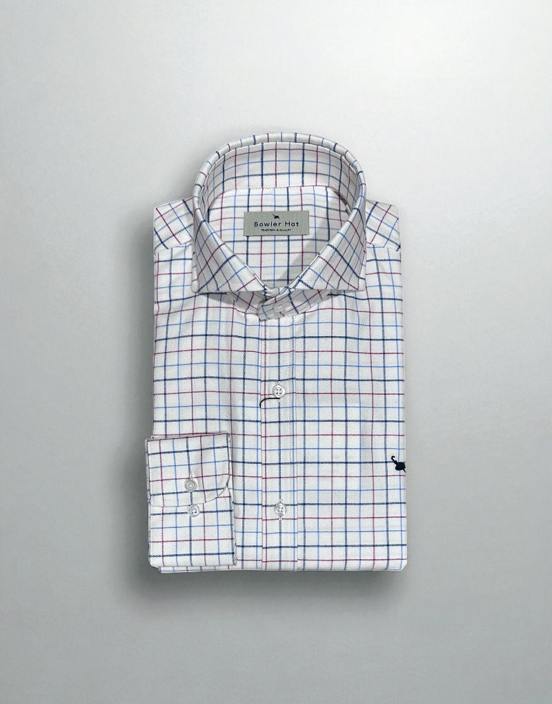 Camisa Italia cuadros harrys azules