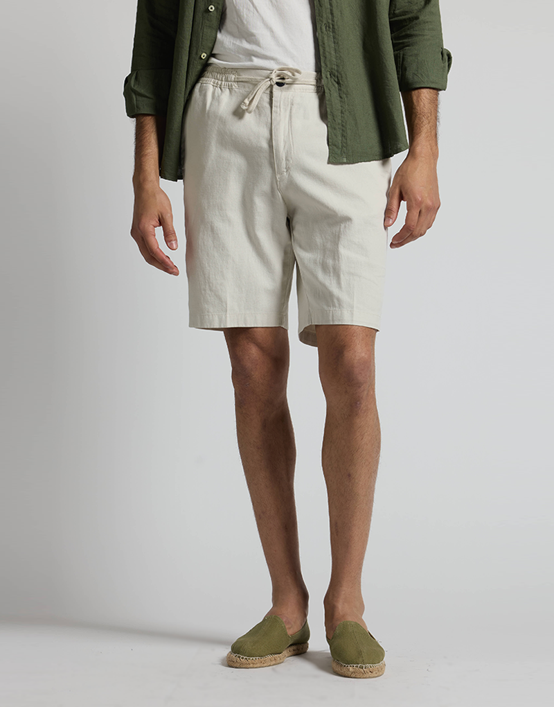 Bermudas cordón beige