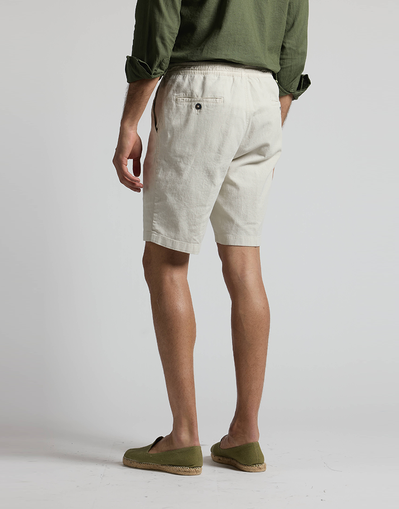 Bermudas cordón beige