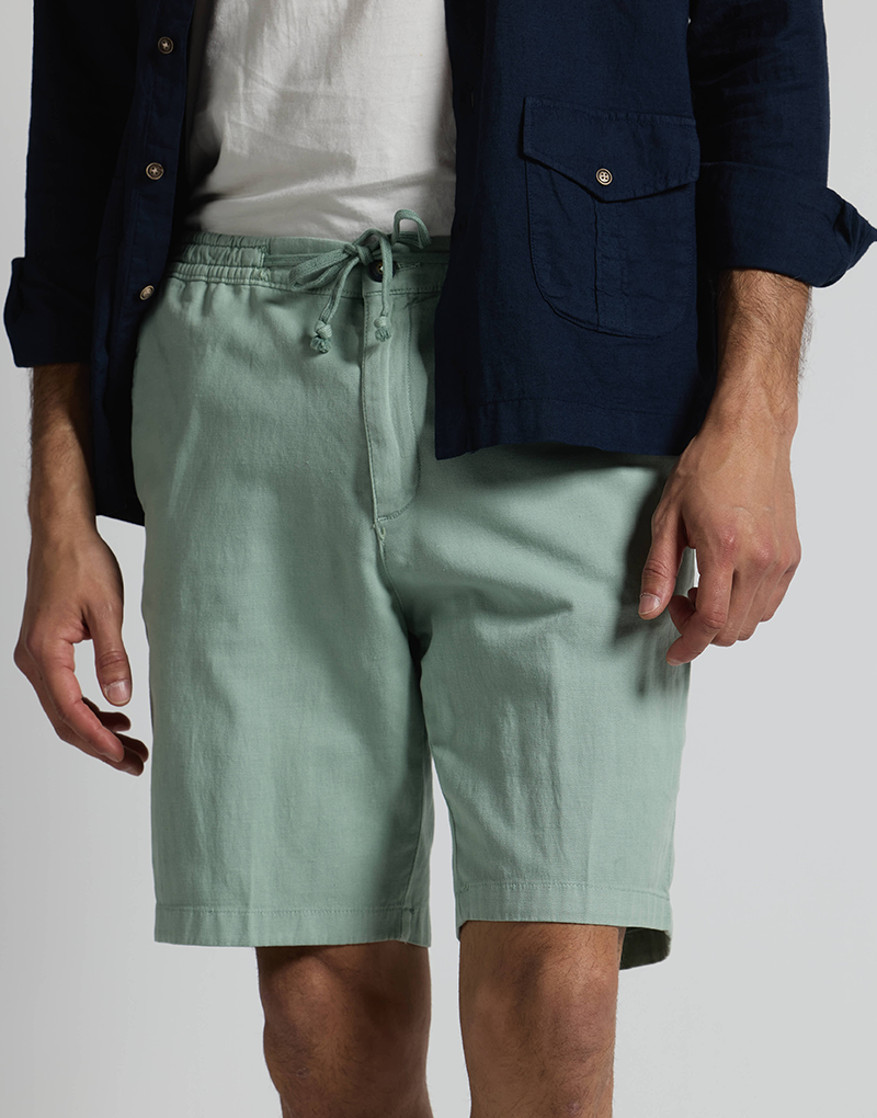 Bermudas cordón verde