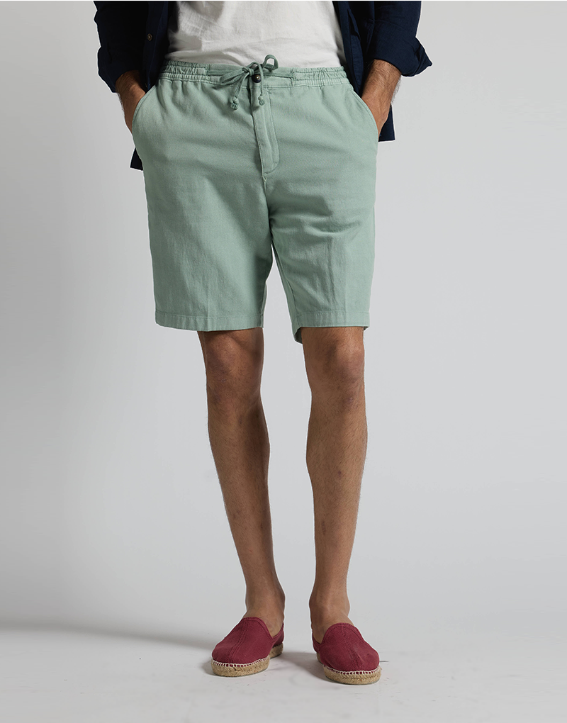 Bermudas cordón verde