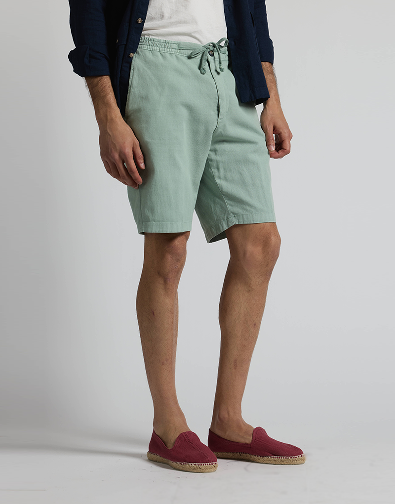 Bermudas cordón verde