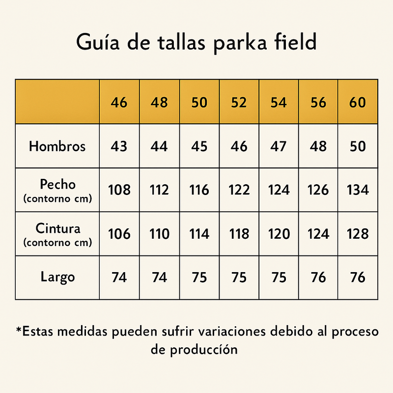 Parka acolchada field azul marino