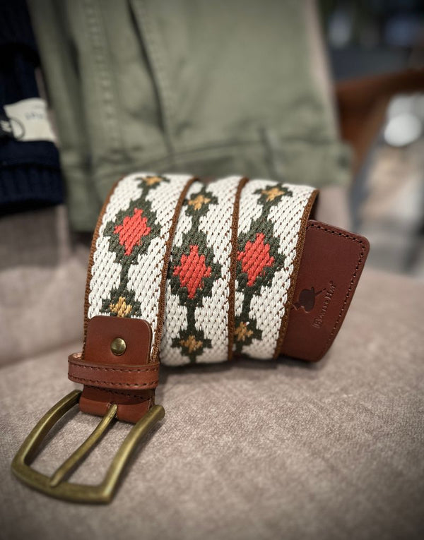 Cinturón argentino beige