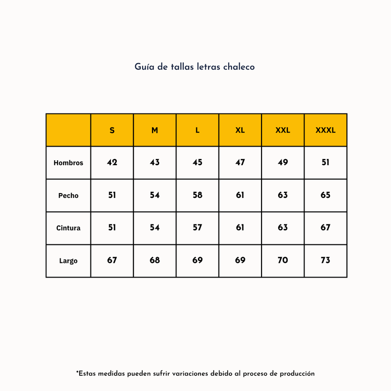 Chaleco espigas verde