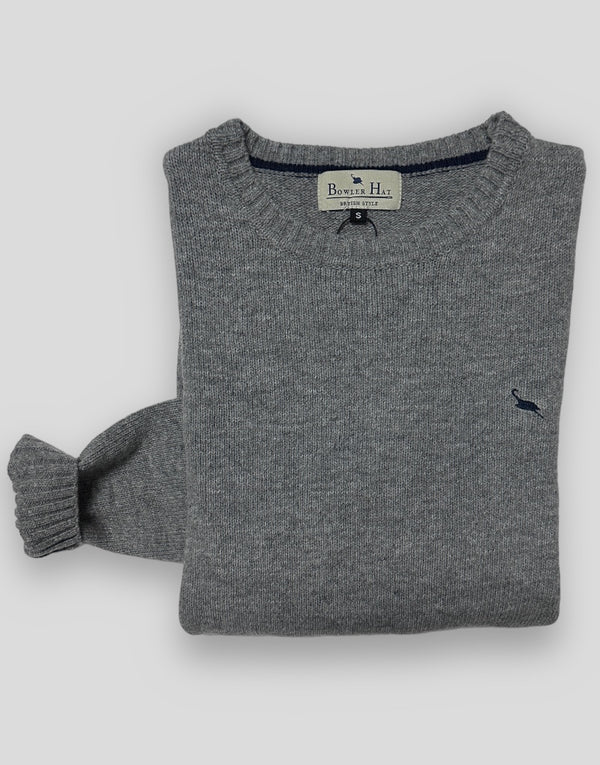 Jersey lambswool caja gris