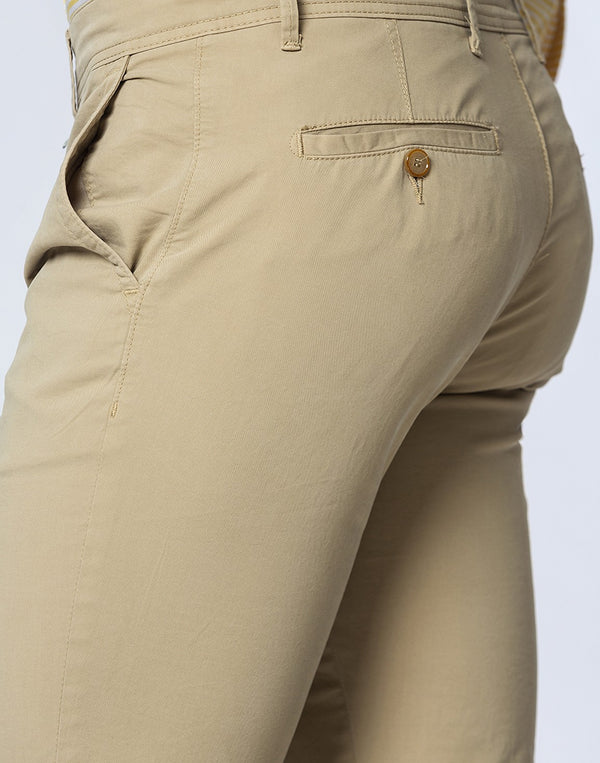 Pantalón chino regular beige-19