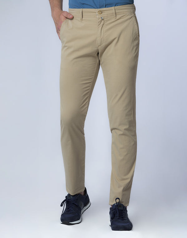Pantalón chino slim beige-19