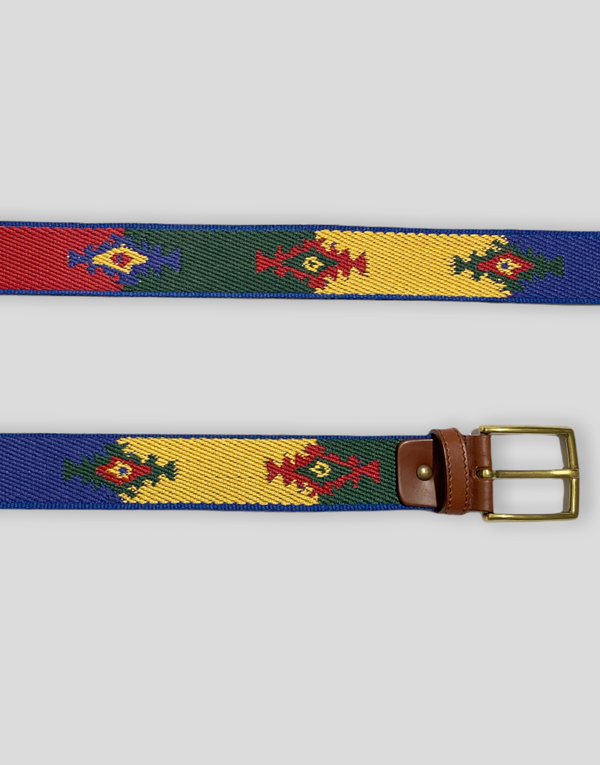 Cinturón maya multicolor