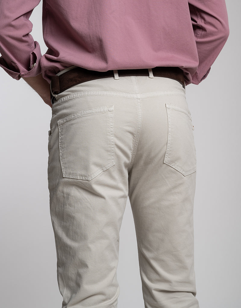 Pantalón cinco bolsillos gris
