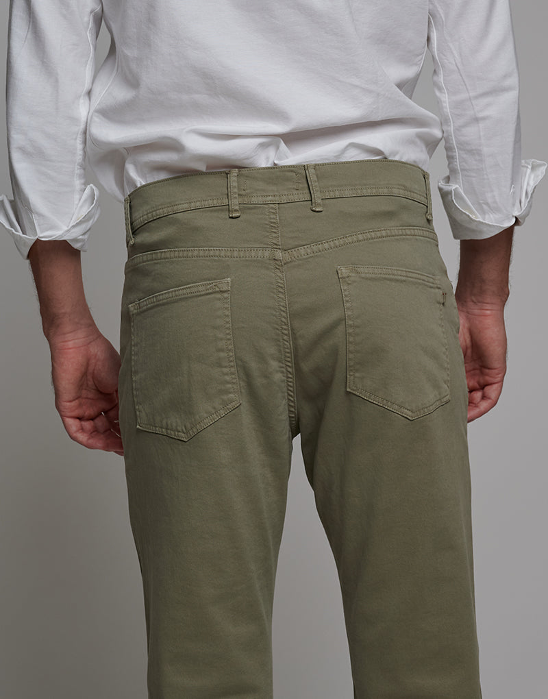 Pantalón cinco bolsillos Serena verde